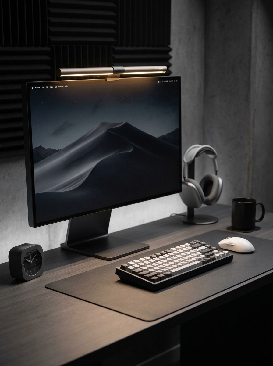 desk setup with monitor and 202607181131