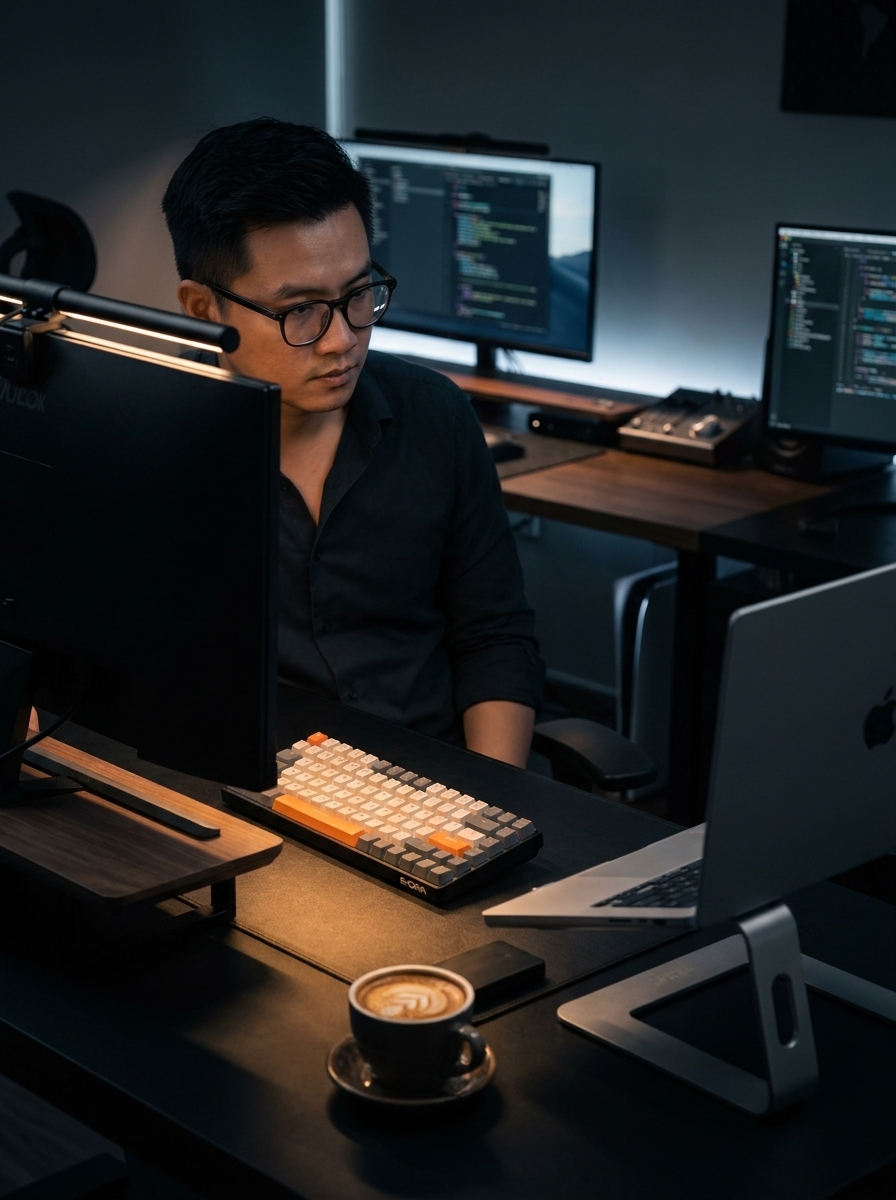 Software Engineer Working Late W… 202607181121